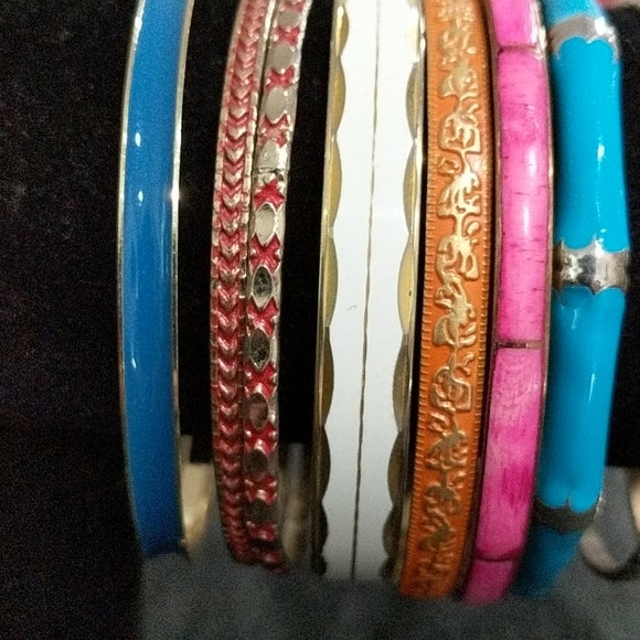 Lot of 10 Bangle Bracelet - Picture 3 of 3